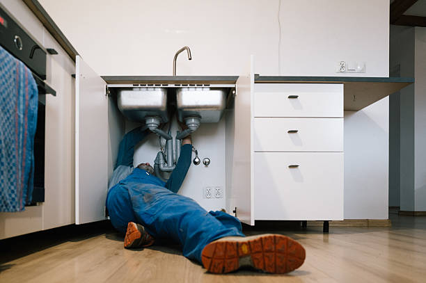 Professional Drain Cleaning technician working in Park Ridge, NJ